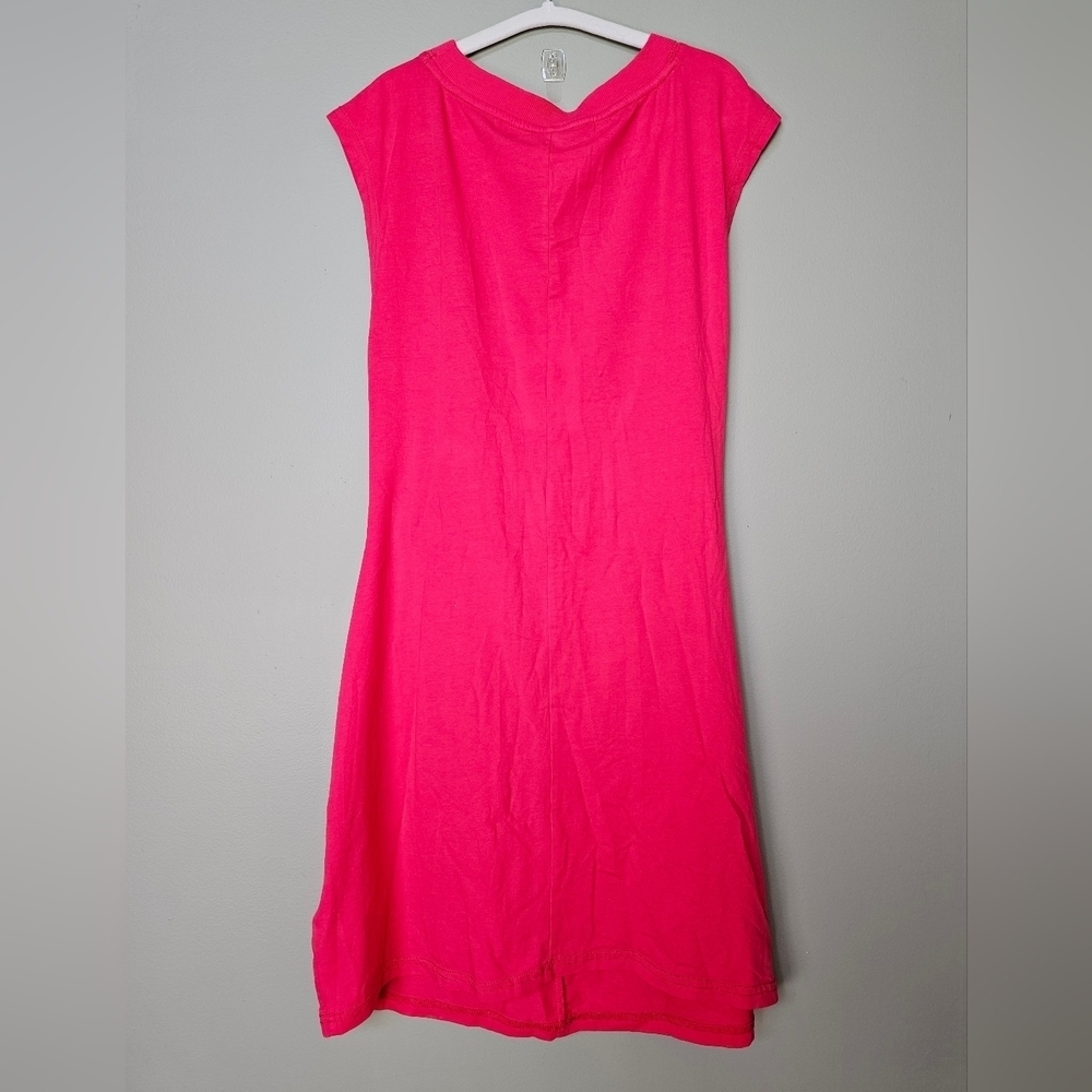 Daily Practice Twist-Front Mini Dress in Raspberry - Picture 7 of 11